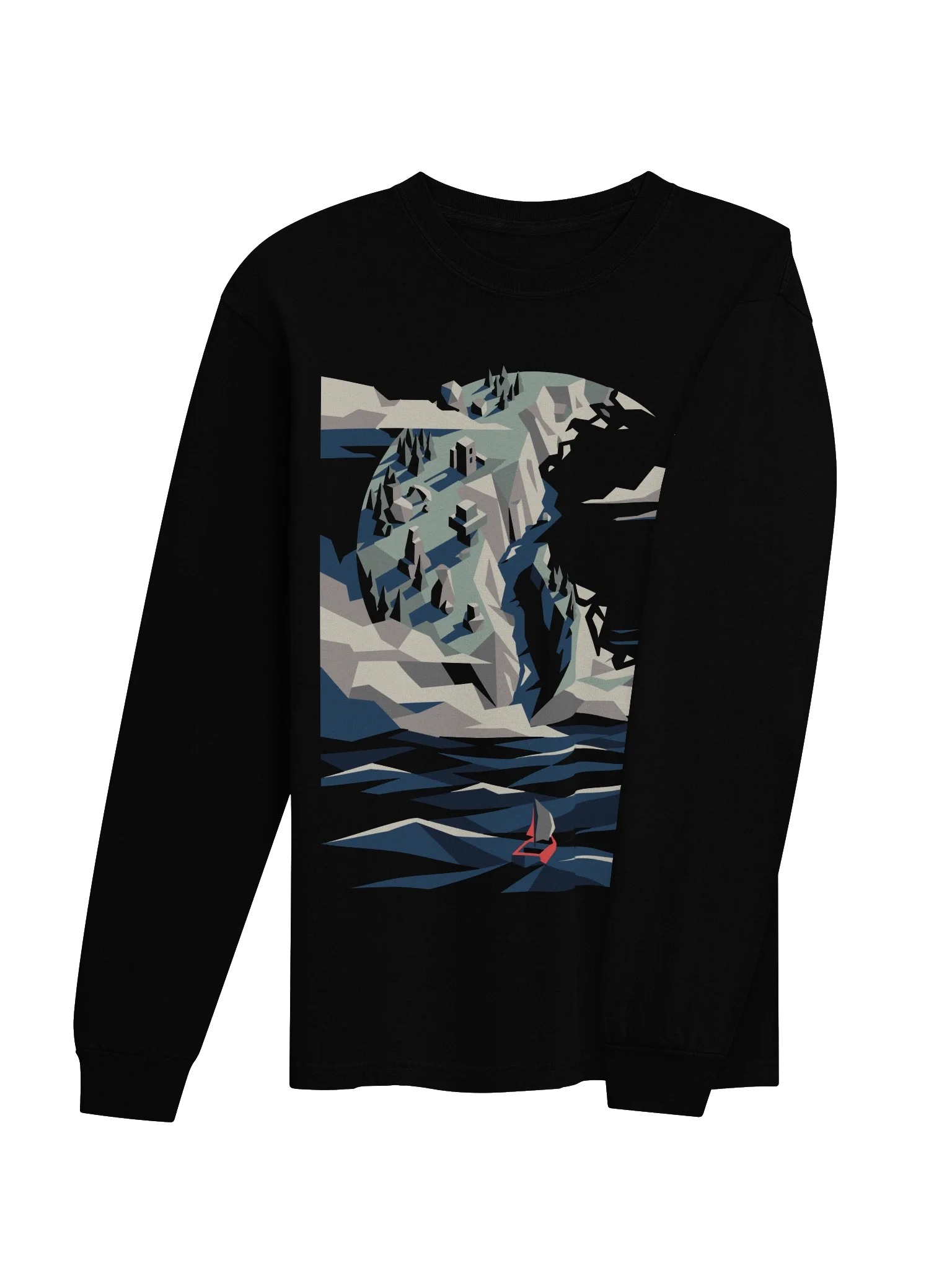 Sphere & Sea Long Sleeve, view 4