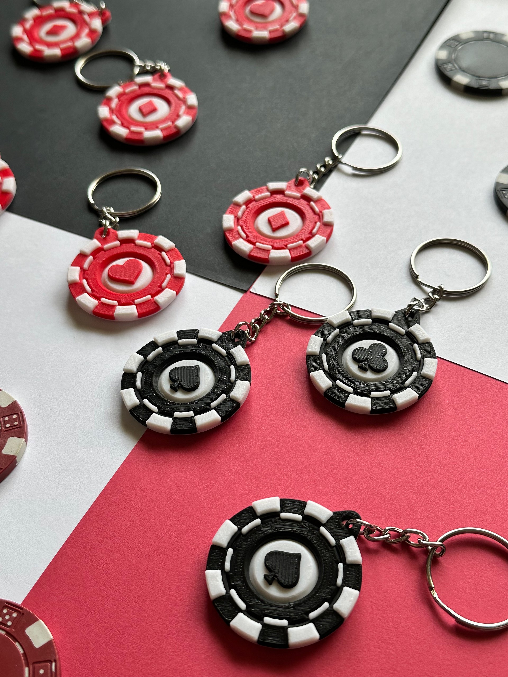 Poker Chip Keychains product image (4)