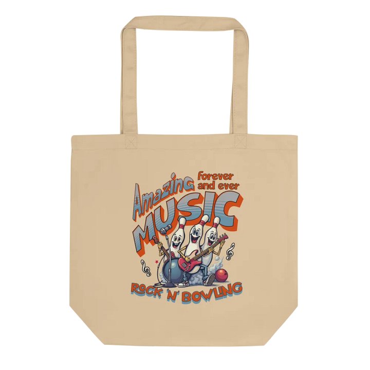 Amazing Music Rock N Bowl Tote Bag product image (1)