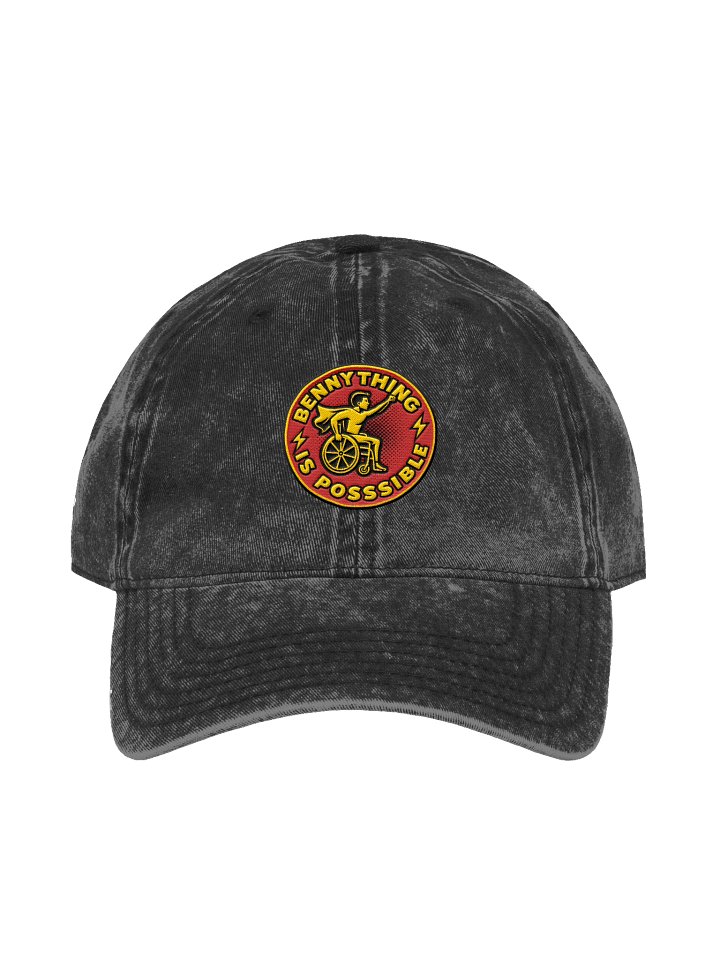BENNYTHING Is Possible Red Logo Vintage Dad Hat product image (1)