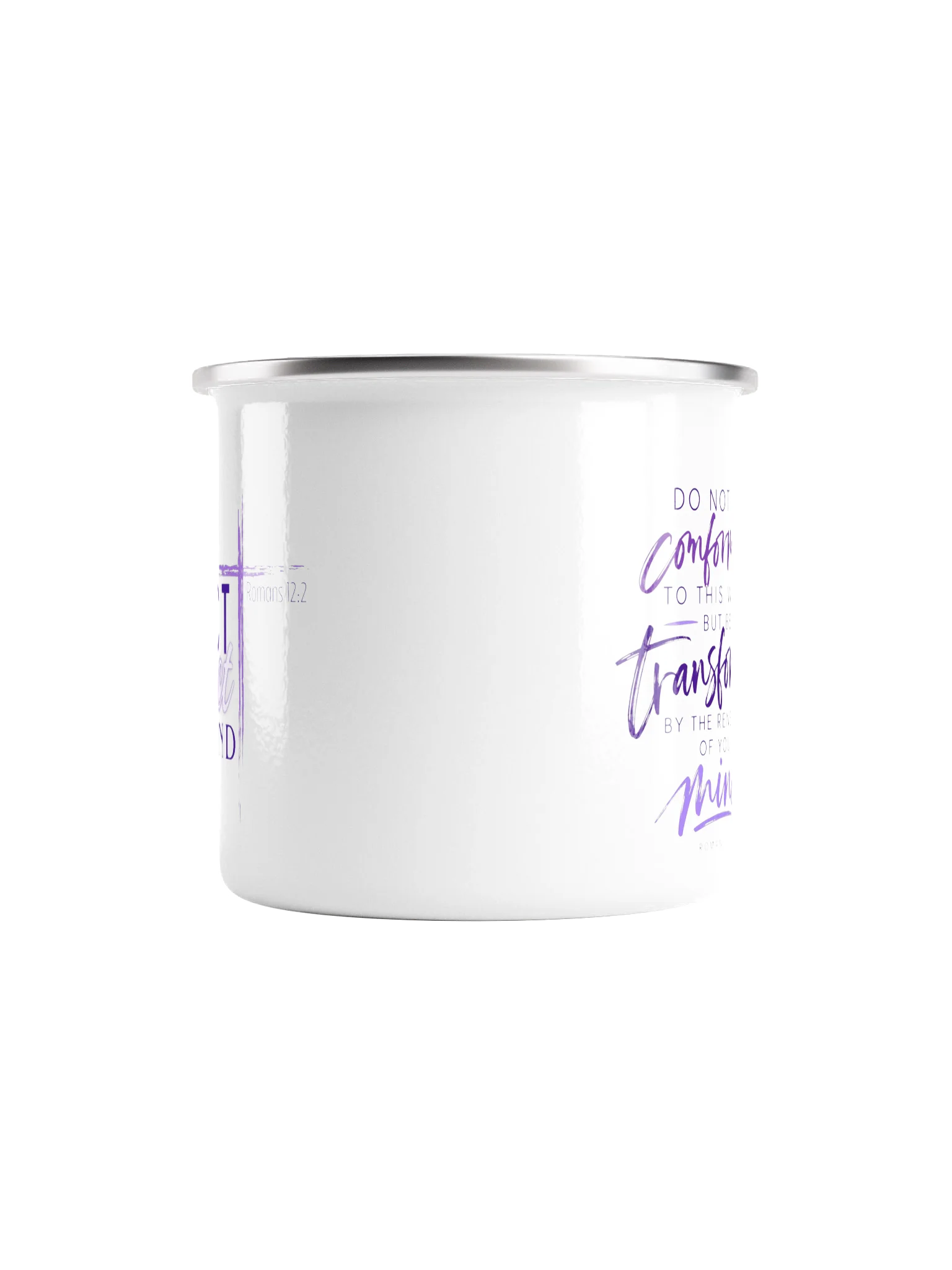 React, Reflect, Respond Enamel Mug product image (4)