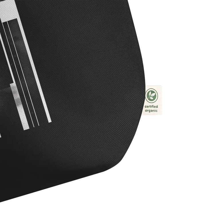 Abstract Persona 007 (Black) (Organic Cotton Tote) product image (2)
