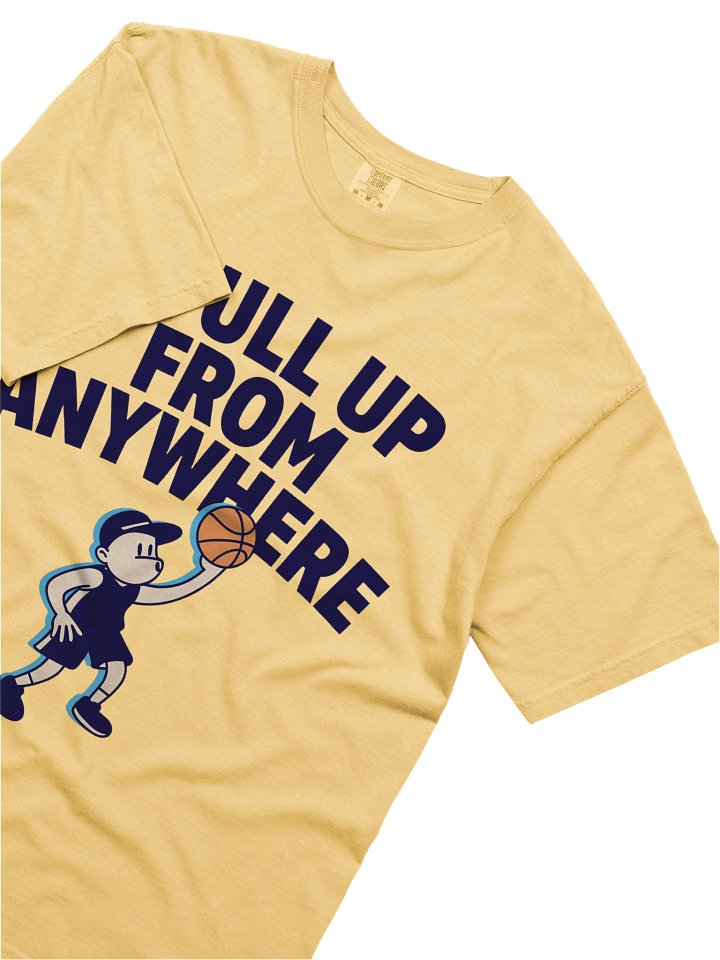 "Pull-Up From Anywhere" Pro Basketball Tee product image (2)