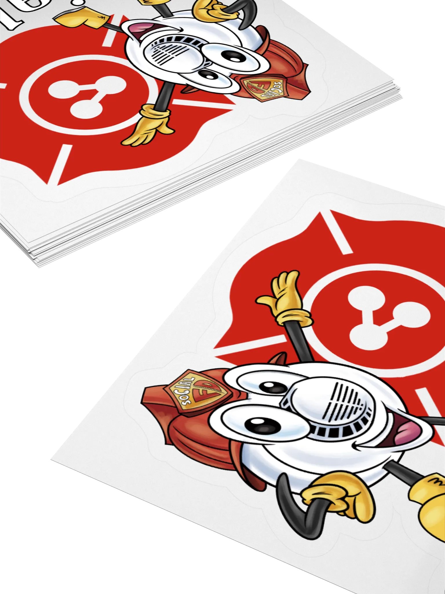 Social FD Mascot Sticker product image (12)