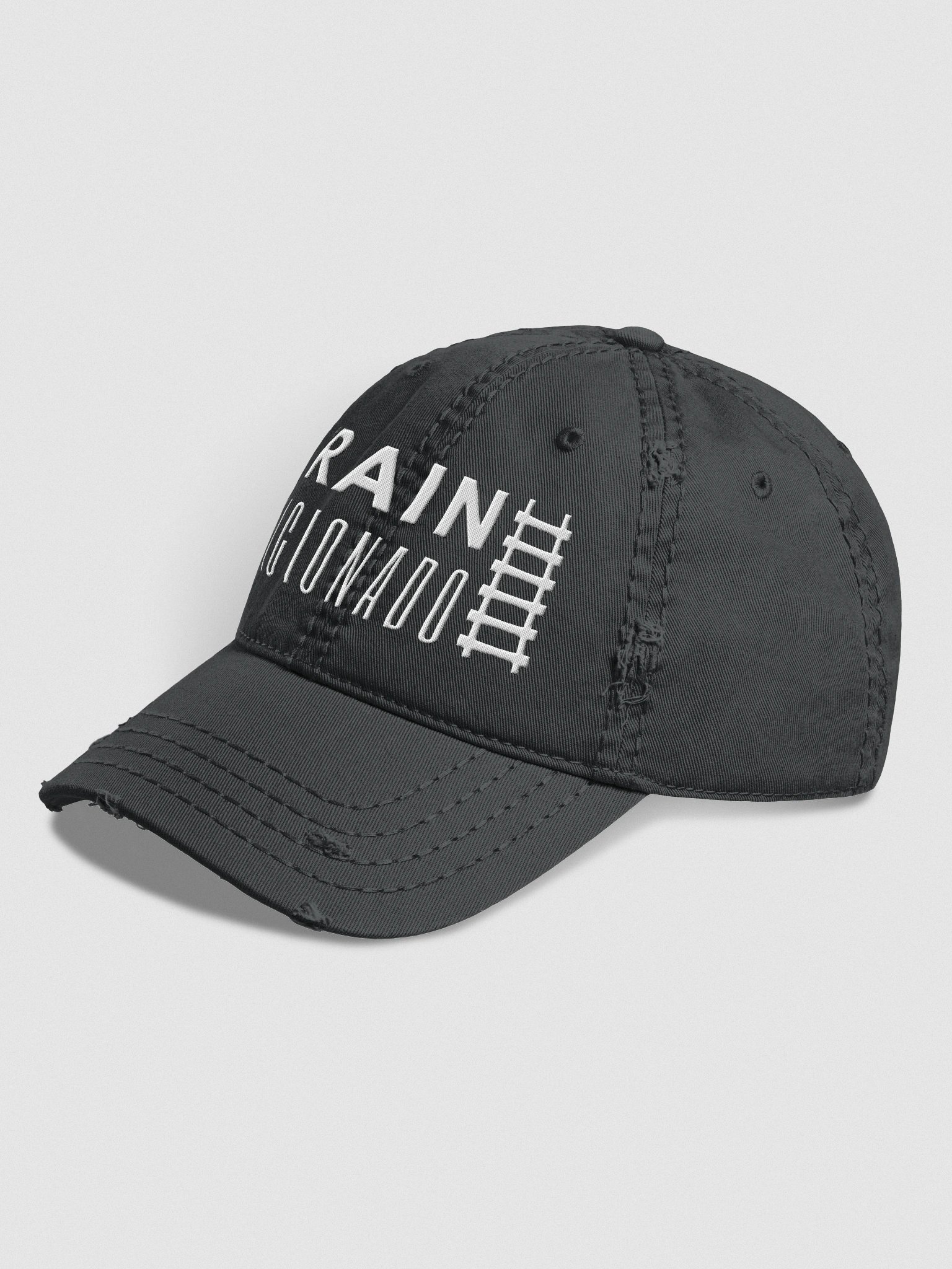 Train Aficionado Distressed Dad Hat product image (2)