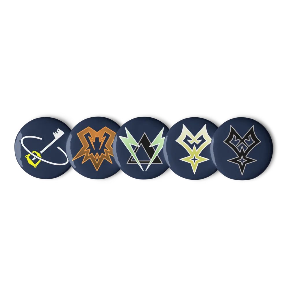 Keyblade Forge Emblem Pin Set product image (6)