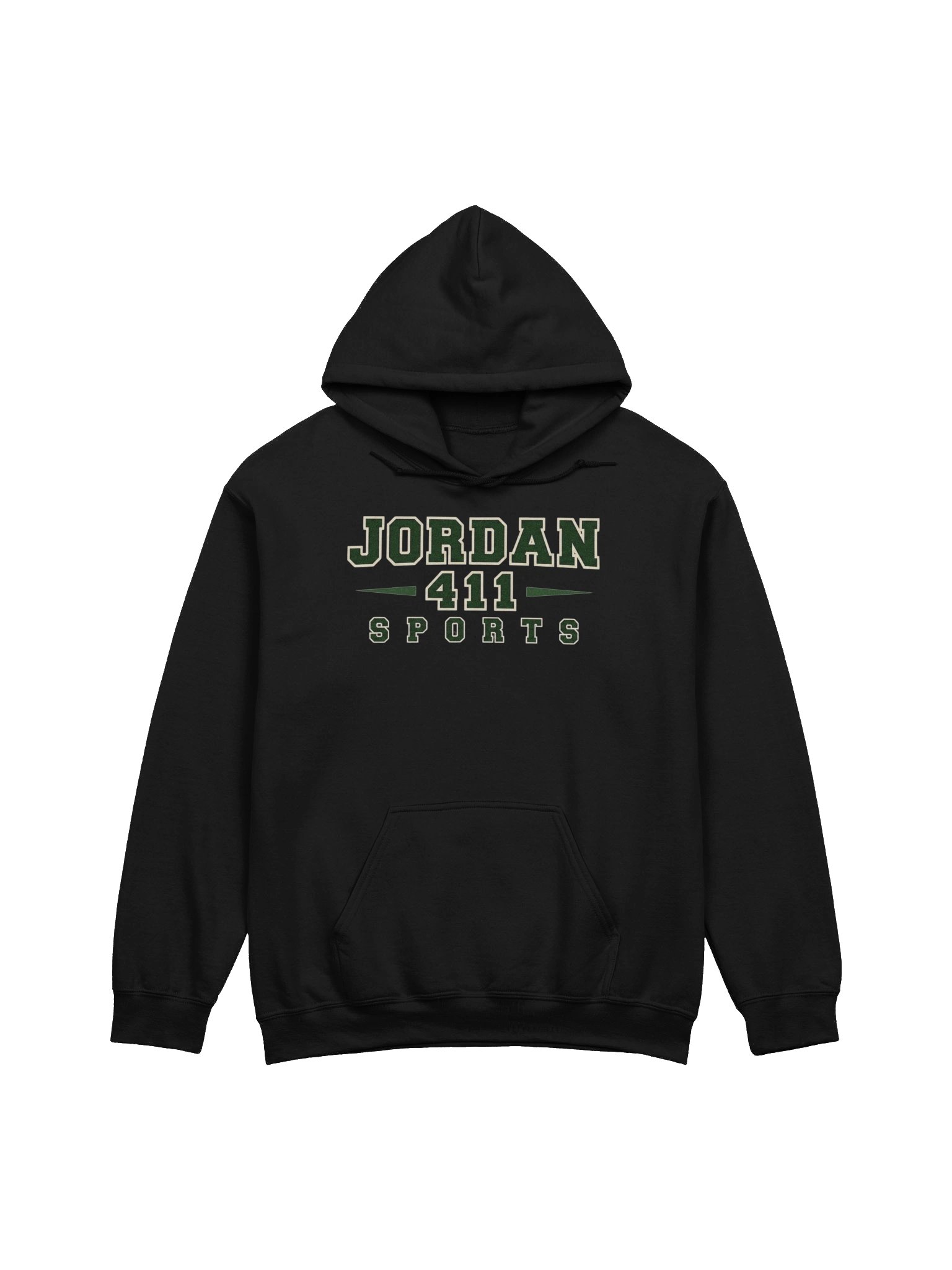 Jordan 411 sports classic text hoodie product image (1)
