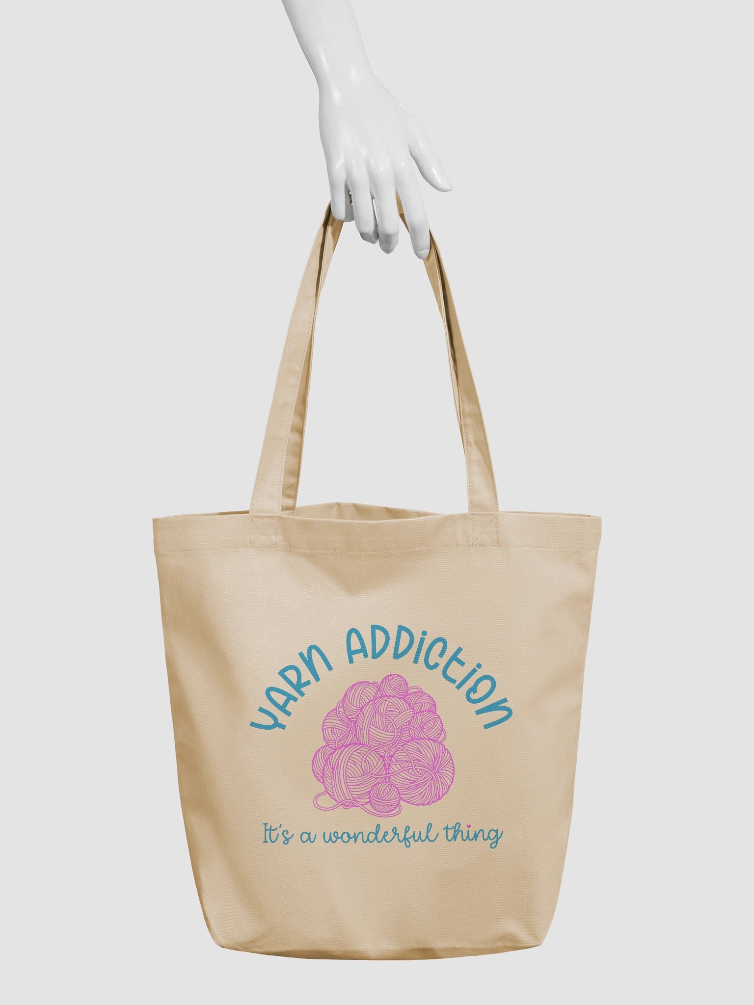 Yarn Addiction – It’s a Wonderful Thing Tote Bag product image (3)