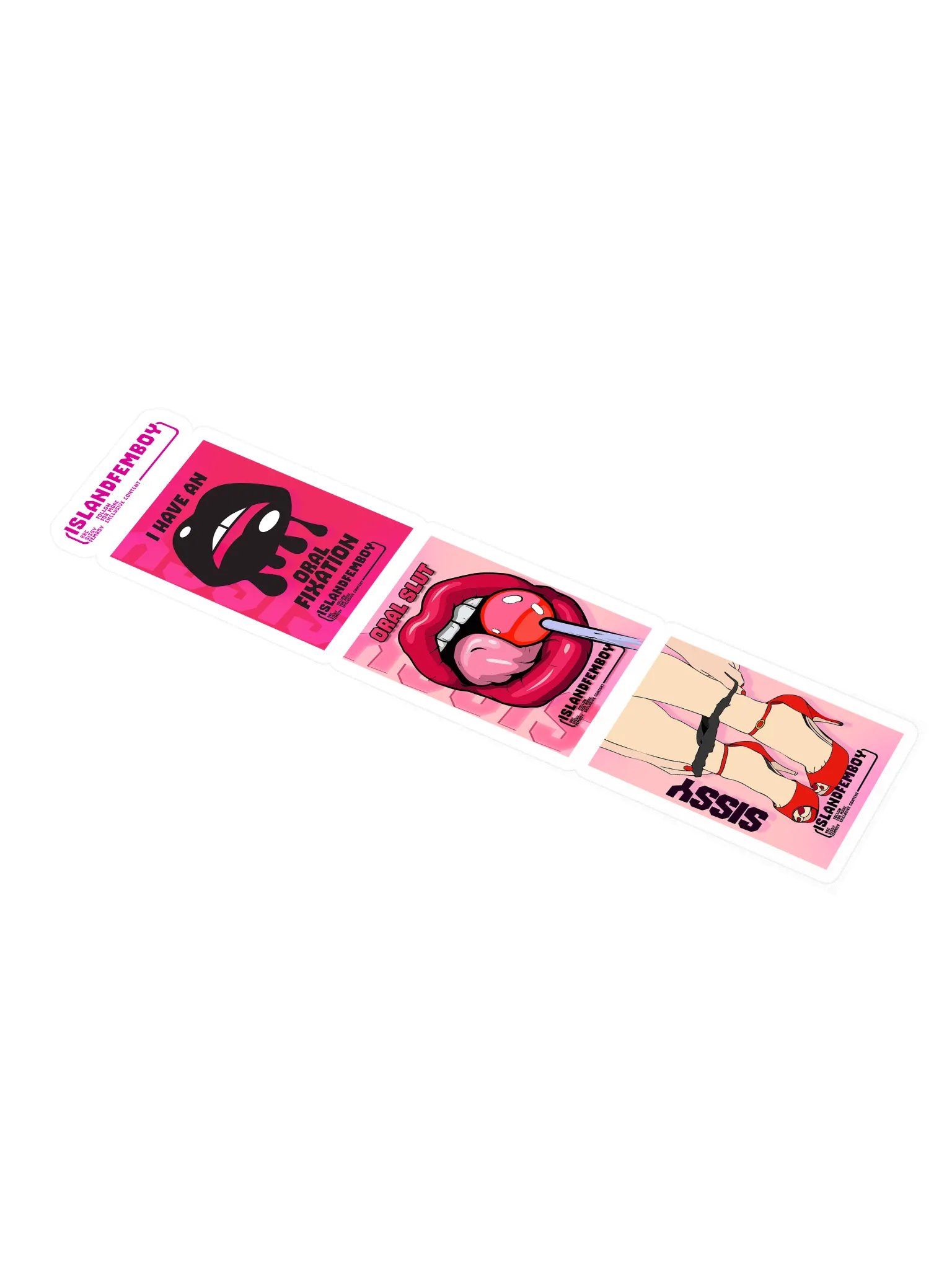 ISLANDFEMBOY : Sissy Sticker Pack : Femboy : Twink product image (2)