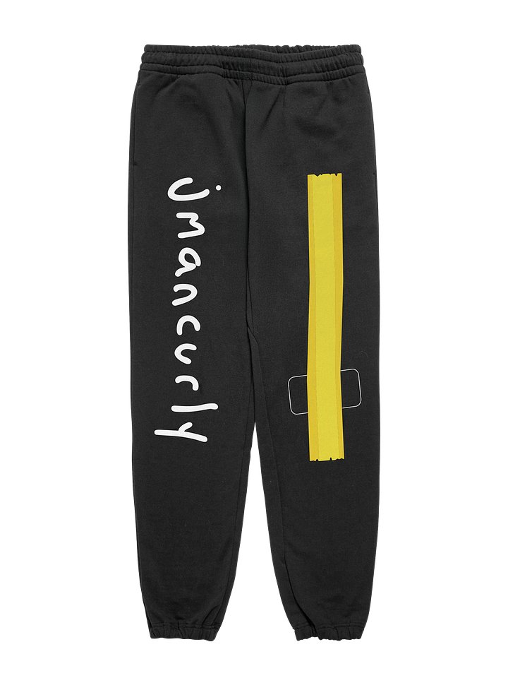 Premium Yellow Tape Joggers (Pre-Order) product image (1)
