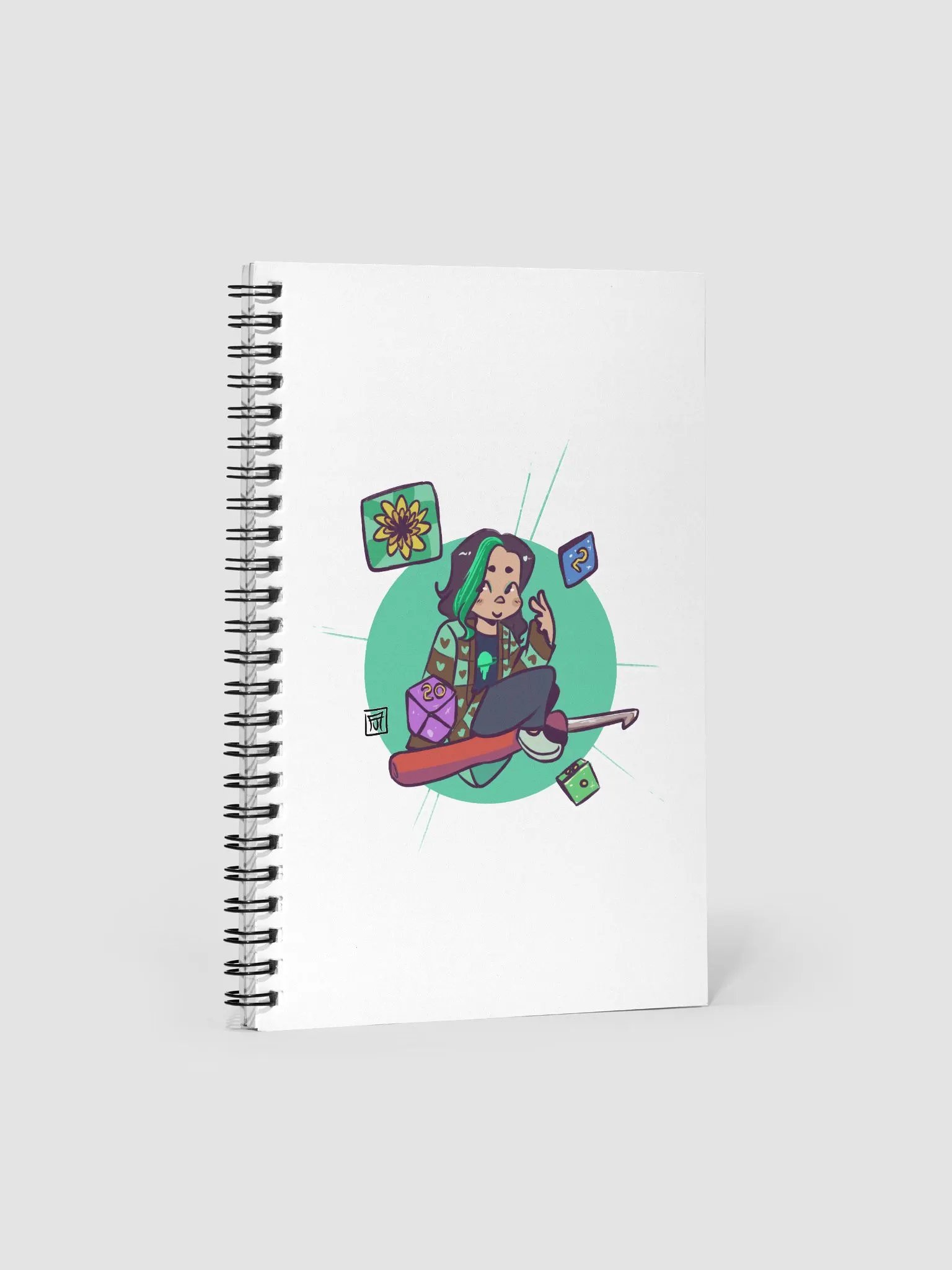 Crochetlyn Spiral Bound Notebook product image (1)