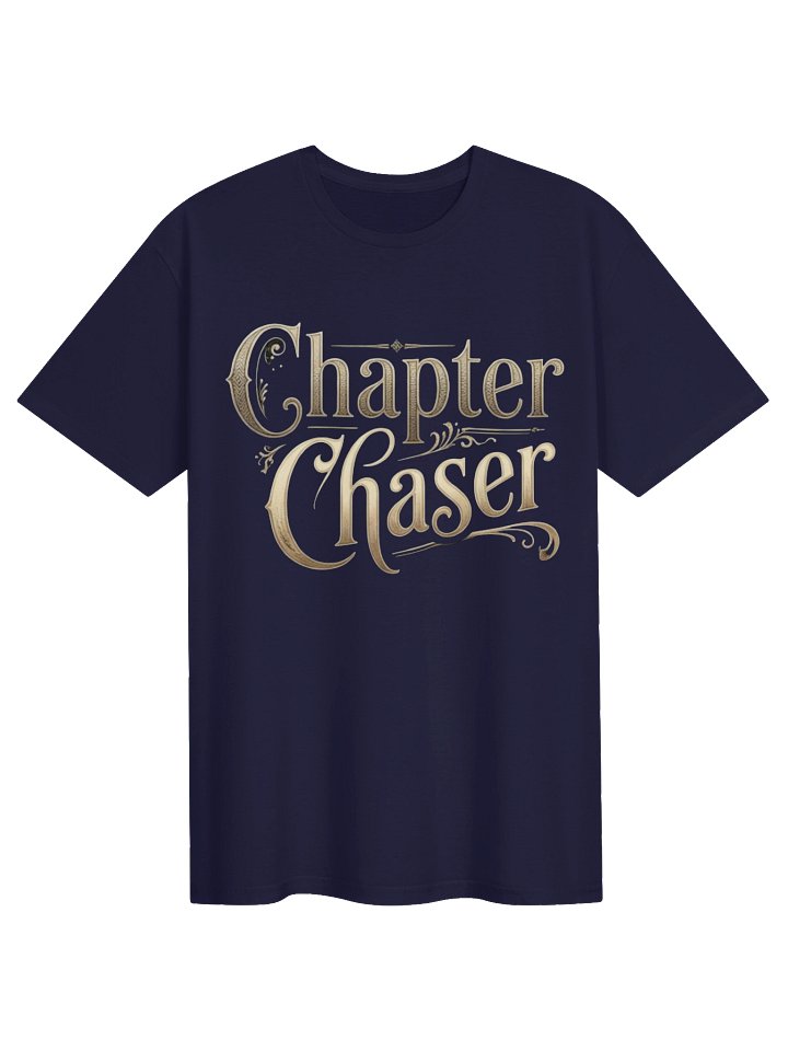 Chapter Chaser Luxury Bookish Tee – Dark Academia & Fantasy Reader T-Shirt product image (2)
