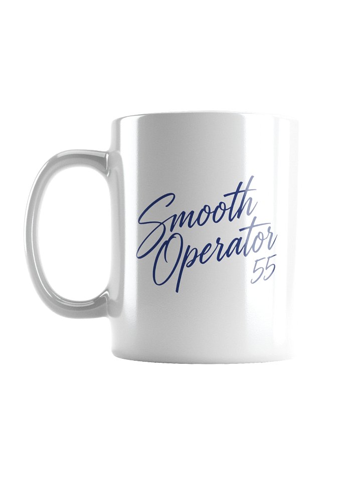 Carlos Sainz Smooth Operator 55 F1 Script Font Mug product image (1)