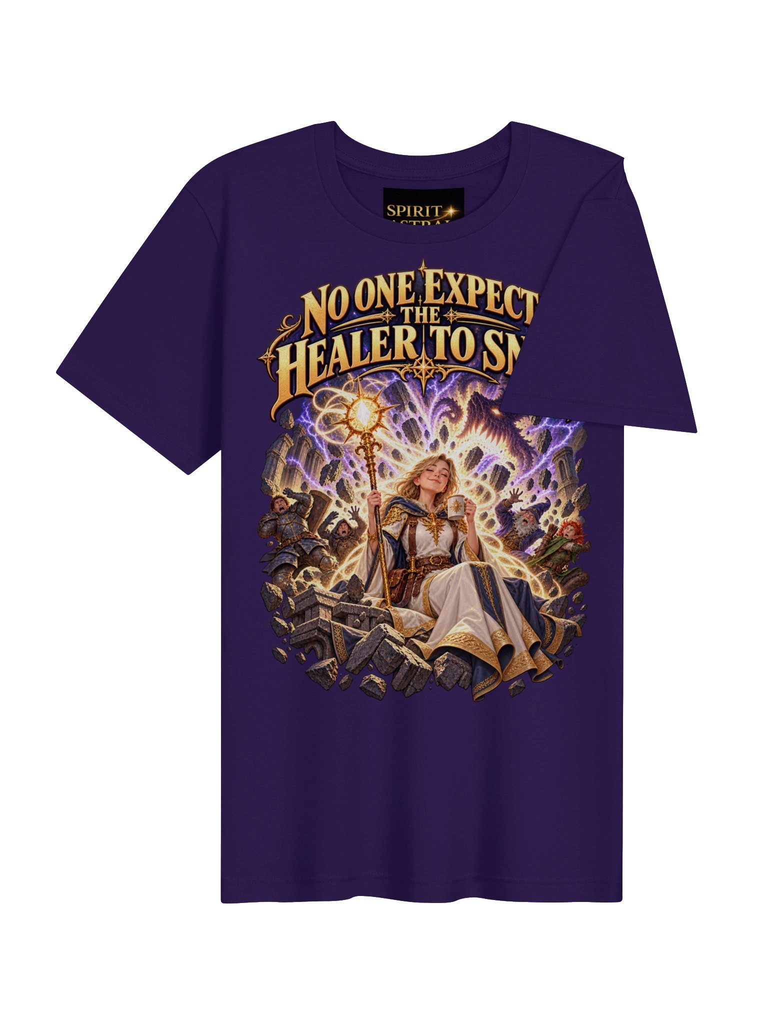 No One Expects the Healer to Snap Tee product image (116)