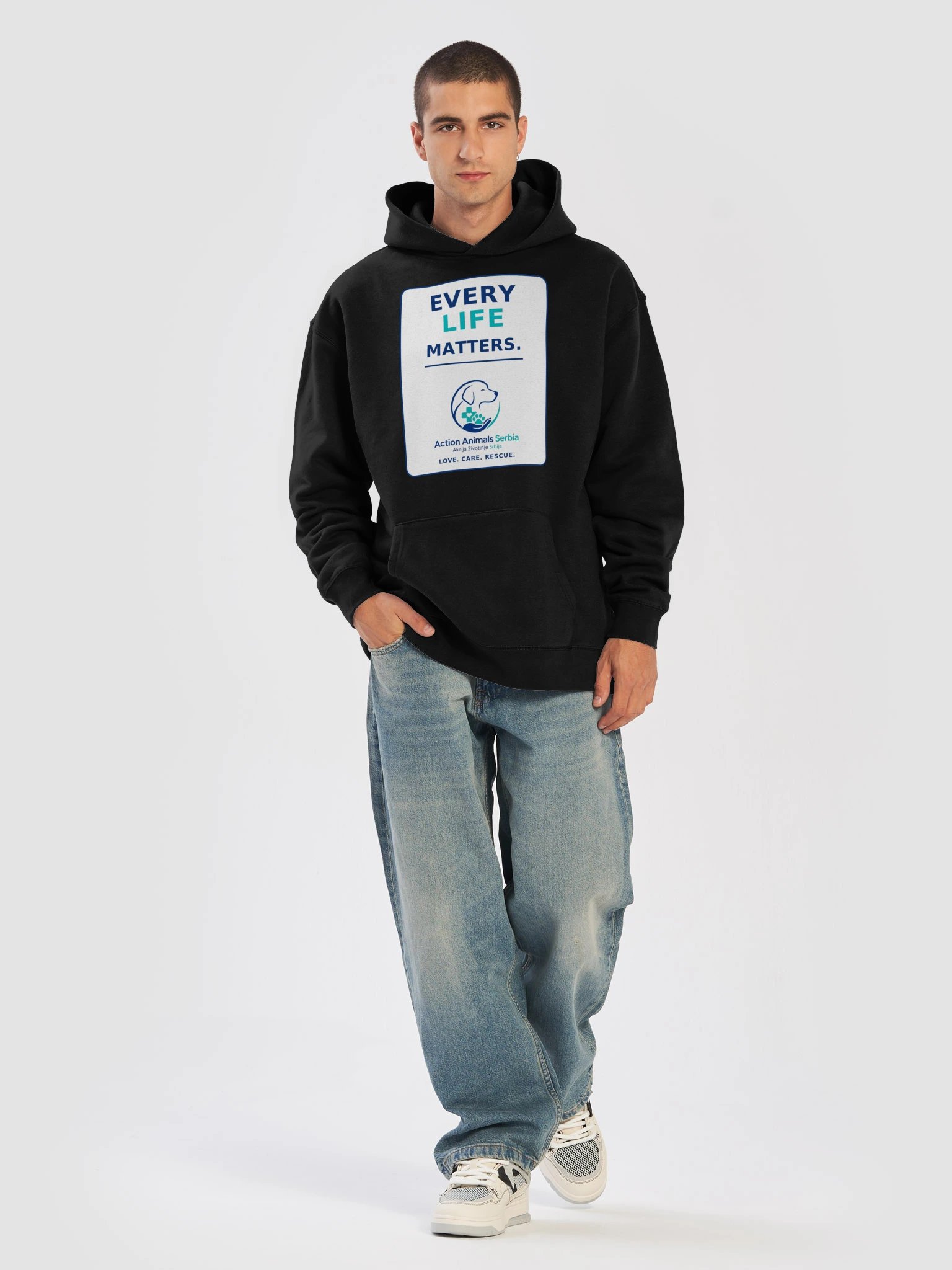 AAS · Every Life Matters – Statement Hoodie product image (17)