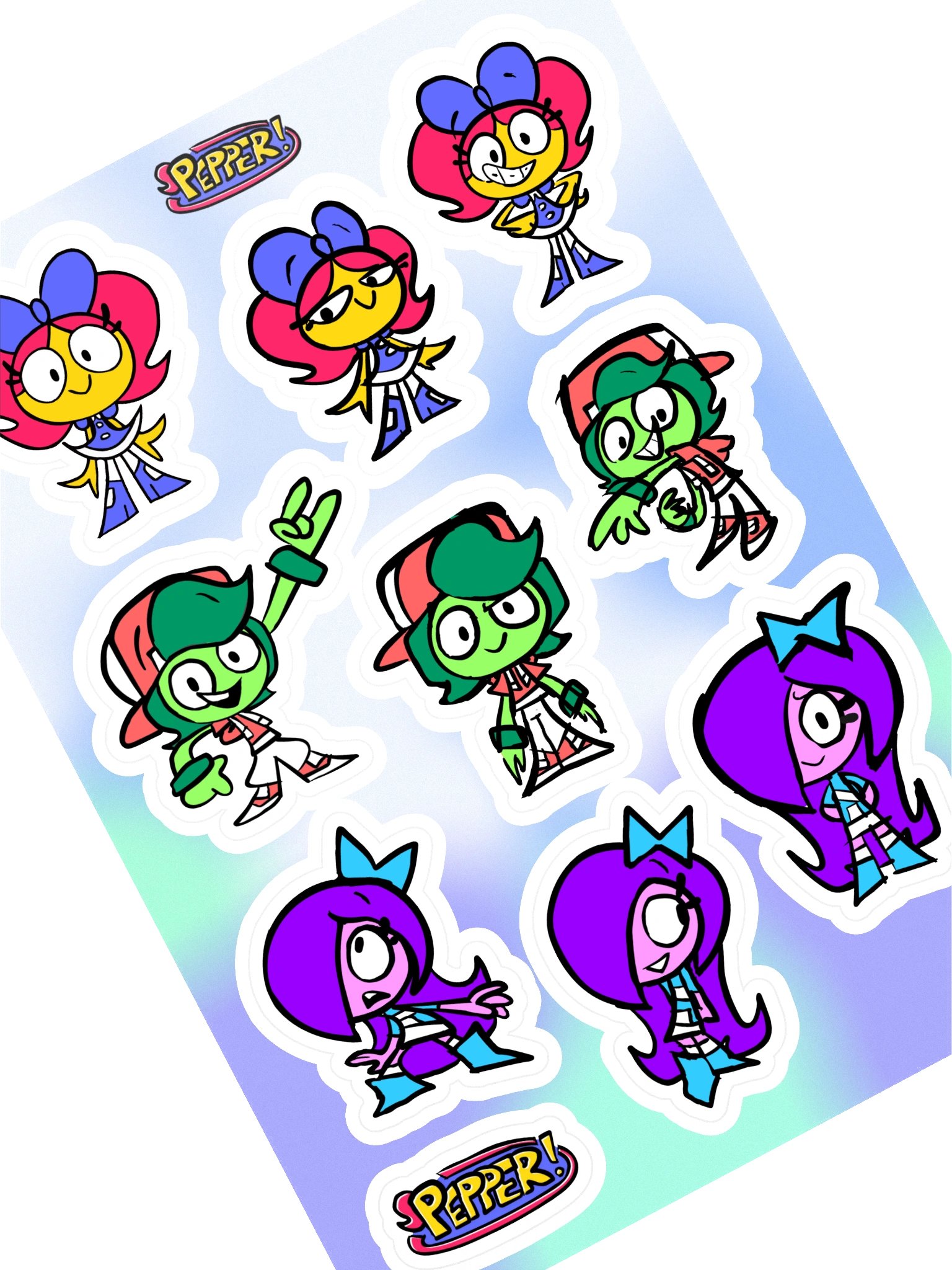 Pepper Sticker Sheet product image (2)