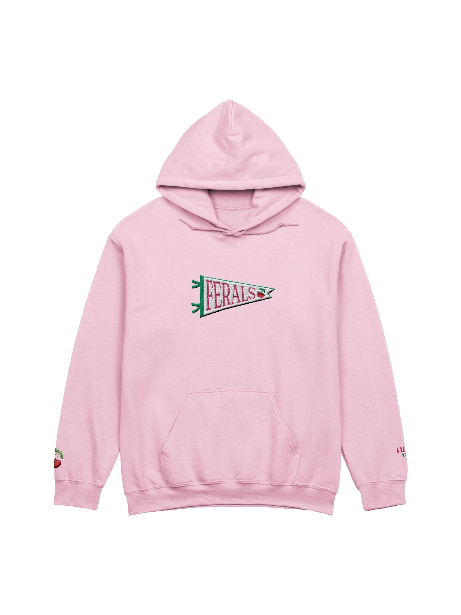 hhu ferals embroidered hoodie product image (1)