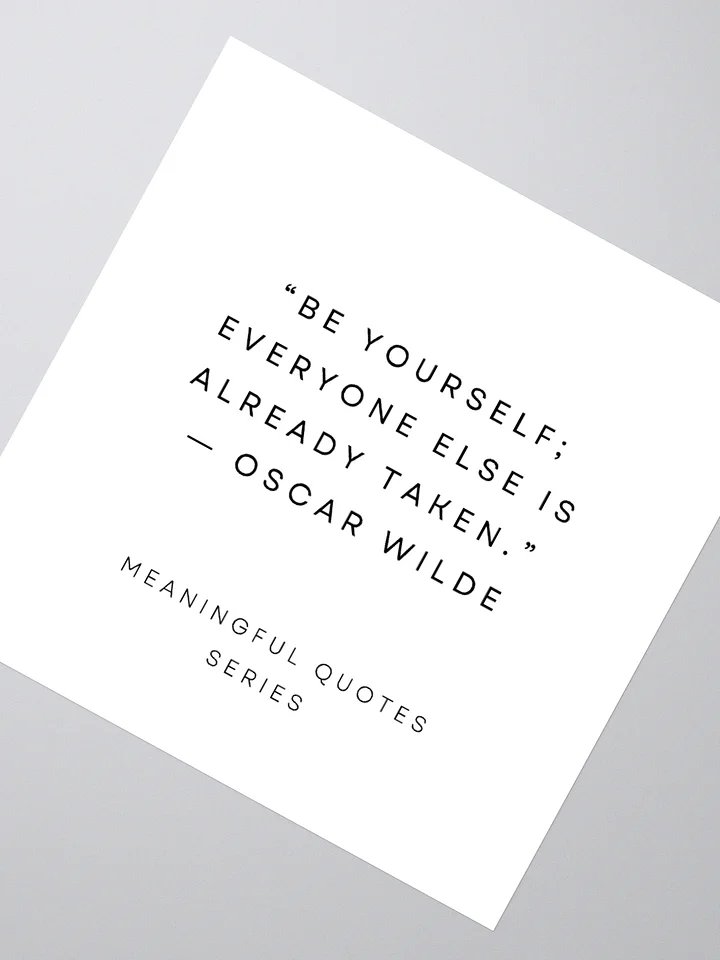 Be Yourself. product image (2)
