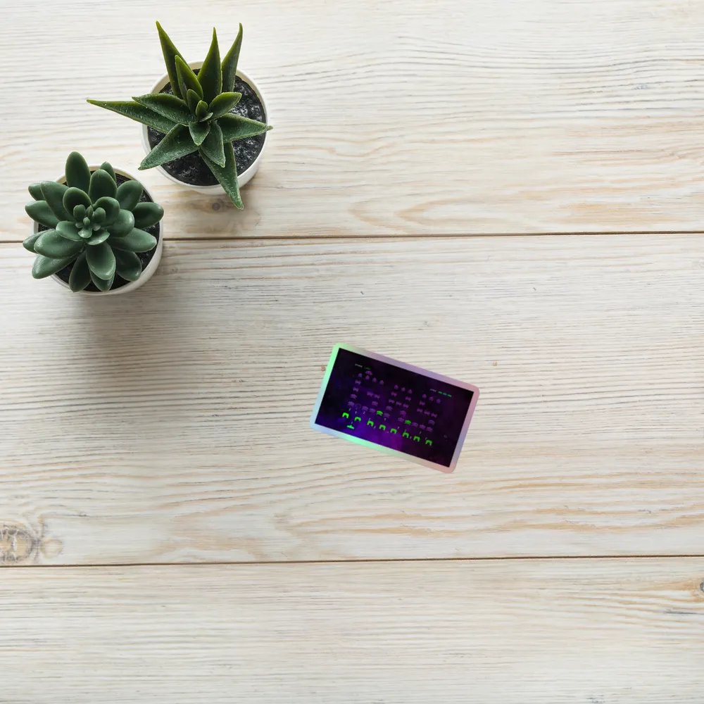 Games Addict Society Holographic Sticker product image (8)