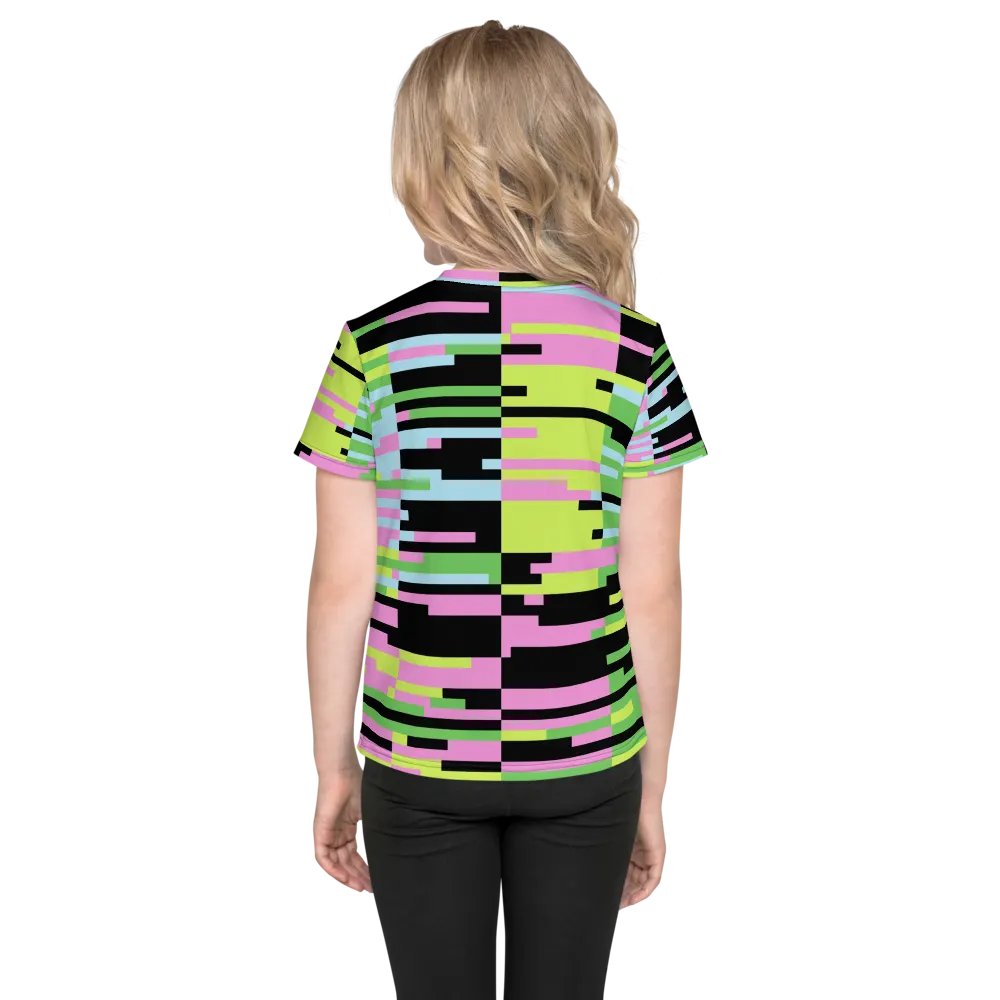 Abstract Color Blocks Kids T-Shirt product image (2)