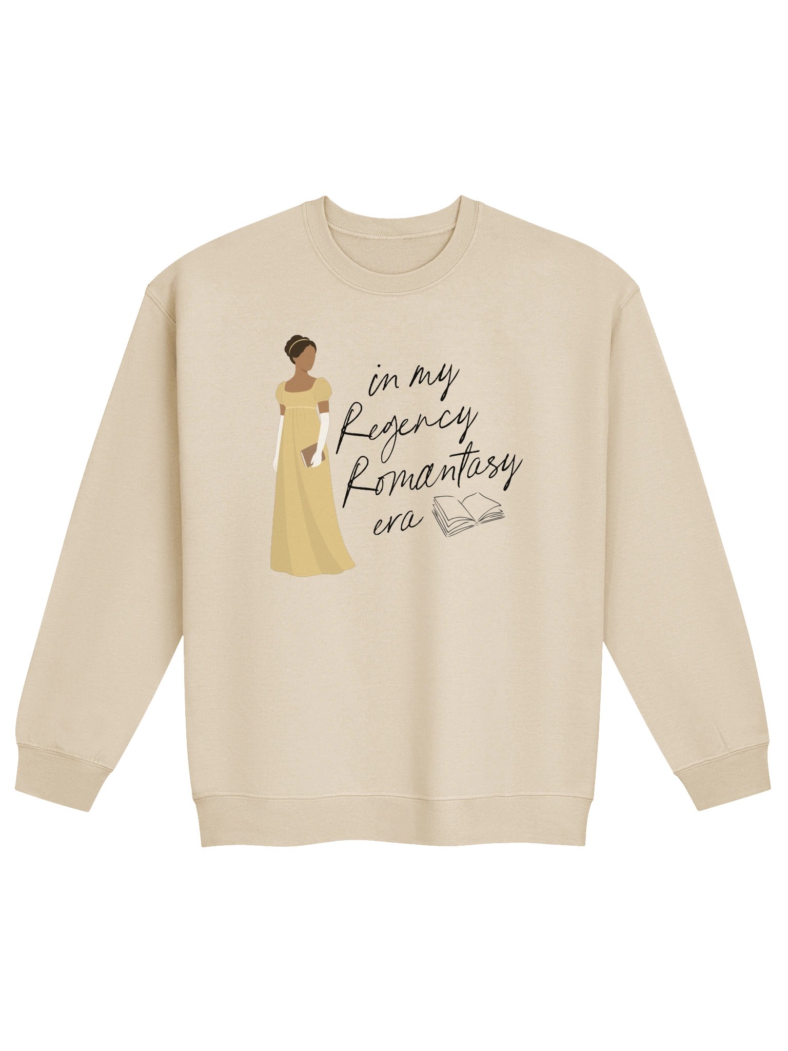 Regency Romantasy Era Sweatshirt | YELLOW product image (1)