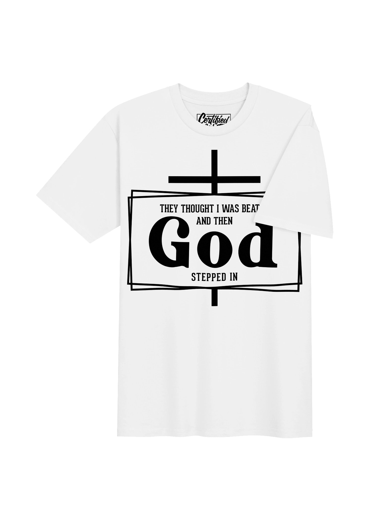 CBF - THEY THOUGHT I WAS BEATEN TEE 2 product image (4)