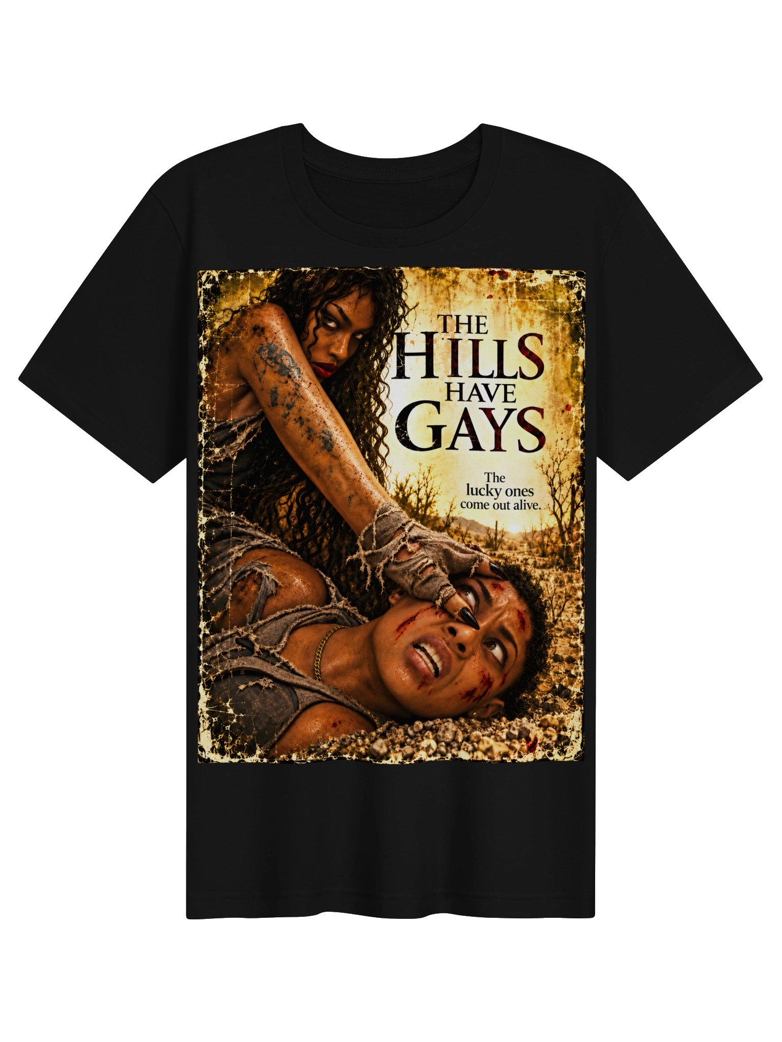 The Hills Have Gays front design