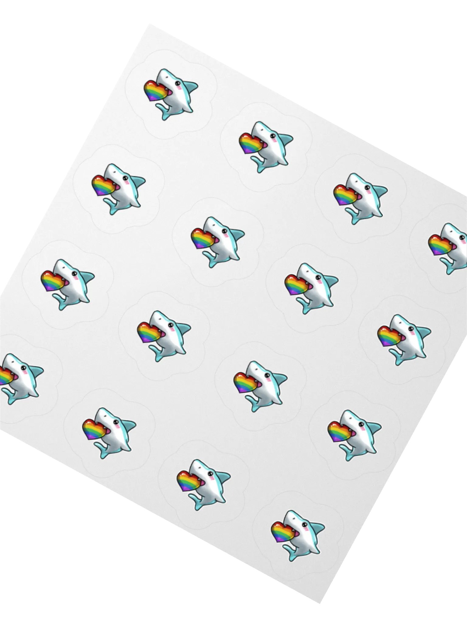 Sharky Pride Sticker Mini Sheet product image (2)
