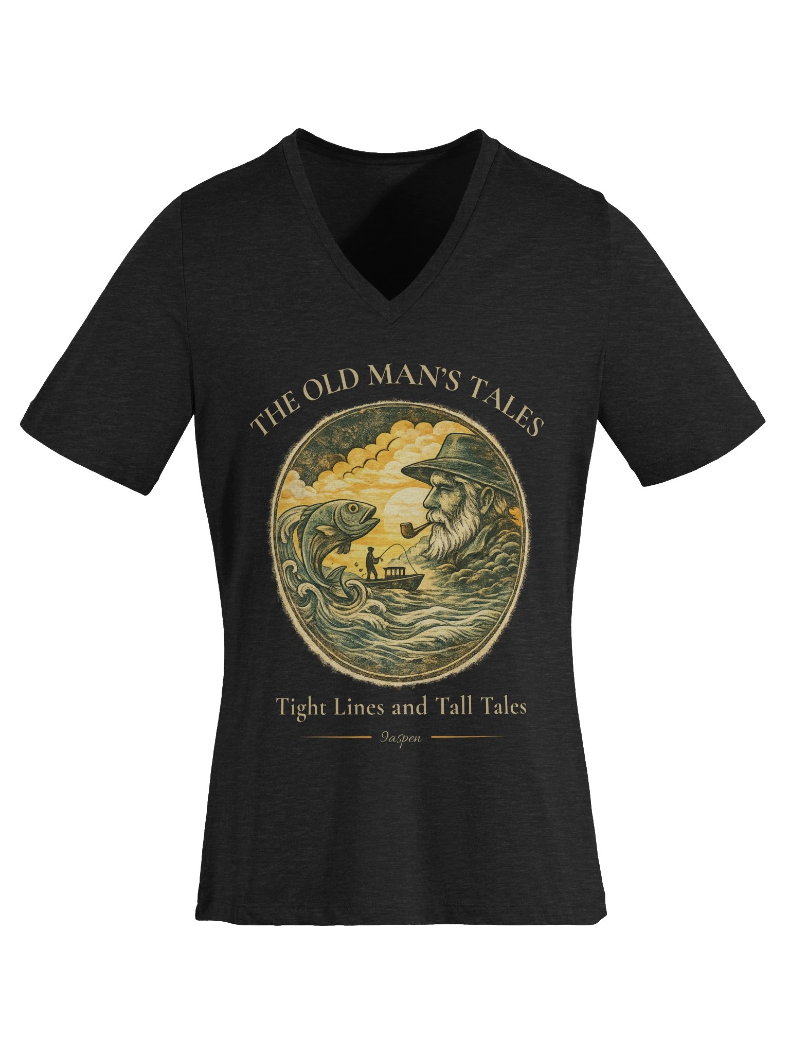 9aspen | The Old Man's Tales (Women’s V-Neck) product image (1)