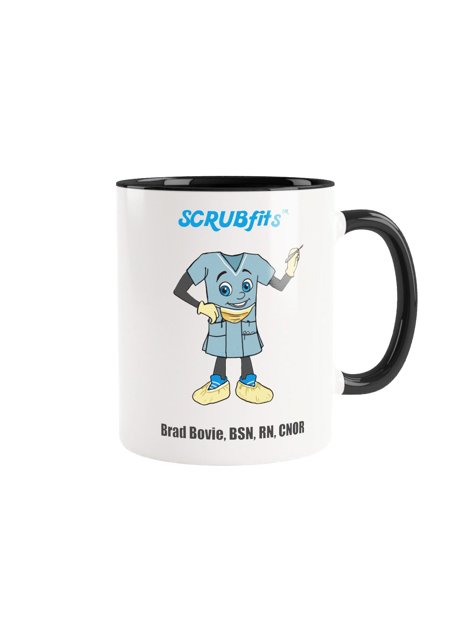 Ceramic Mug with Brad Bovie, RN, BSN, CNOR product image (1)