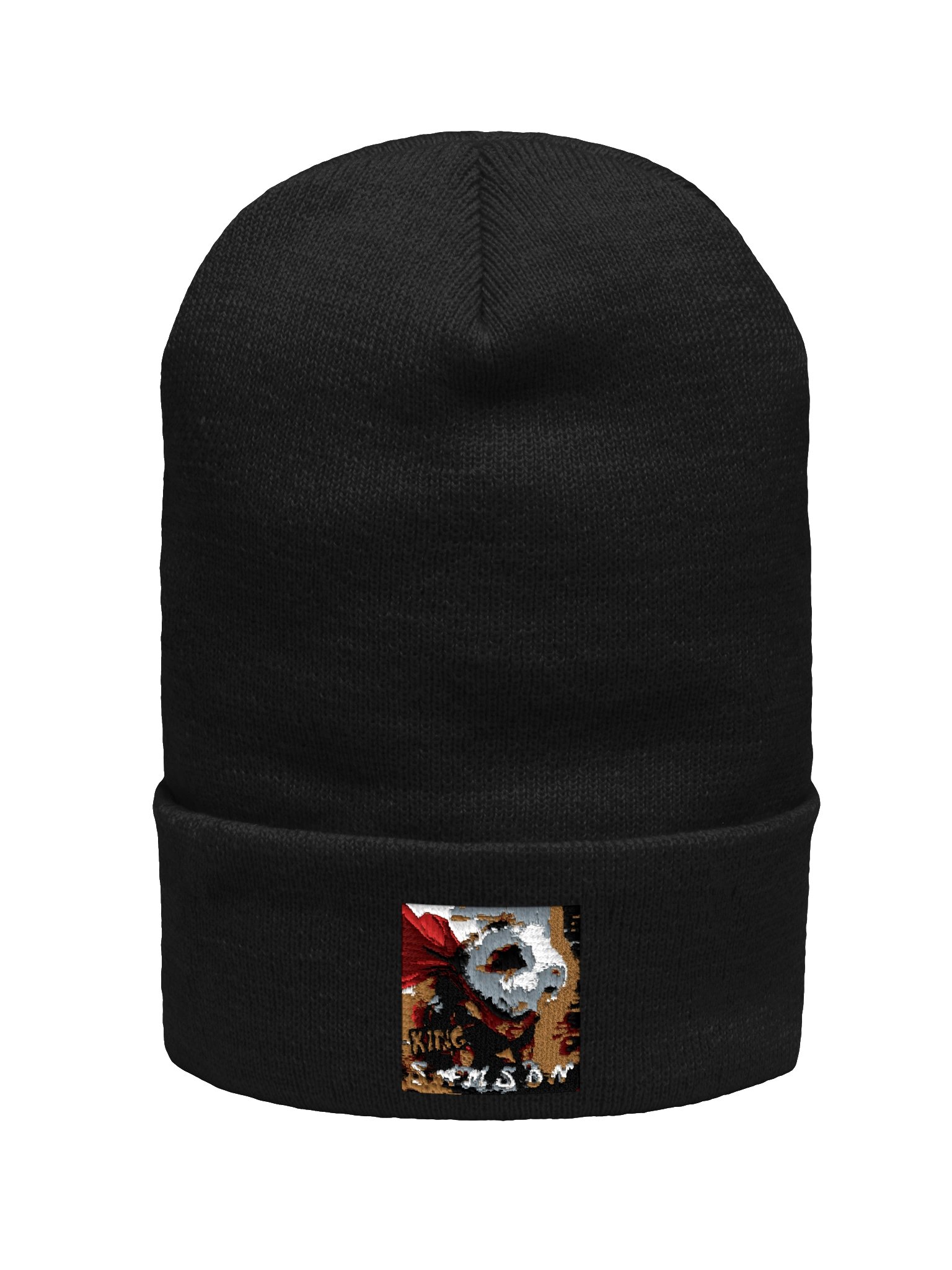 King Guinea Pig Superhero Cuffed Beanie product image (1)