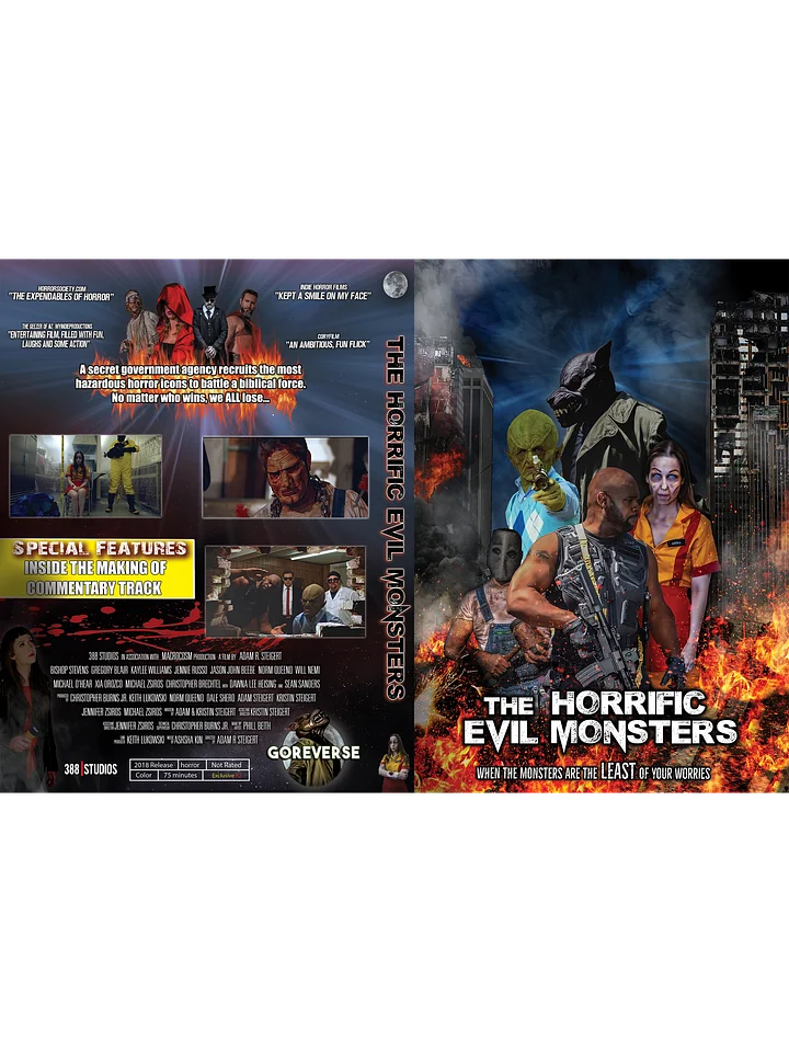 The Horrific Evil Monsters (DVD) product image (2)
