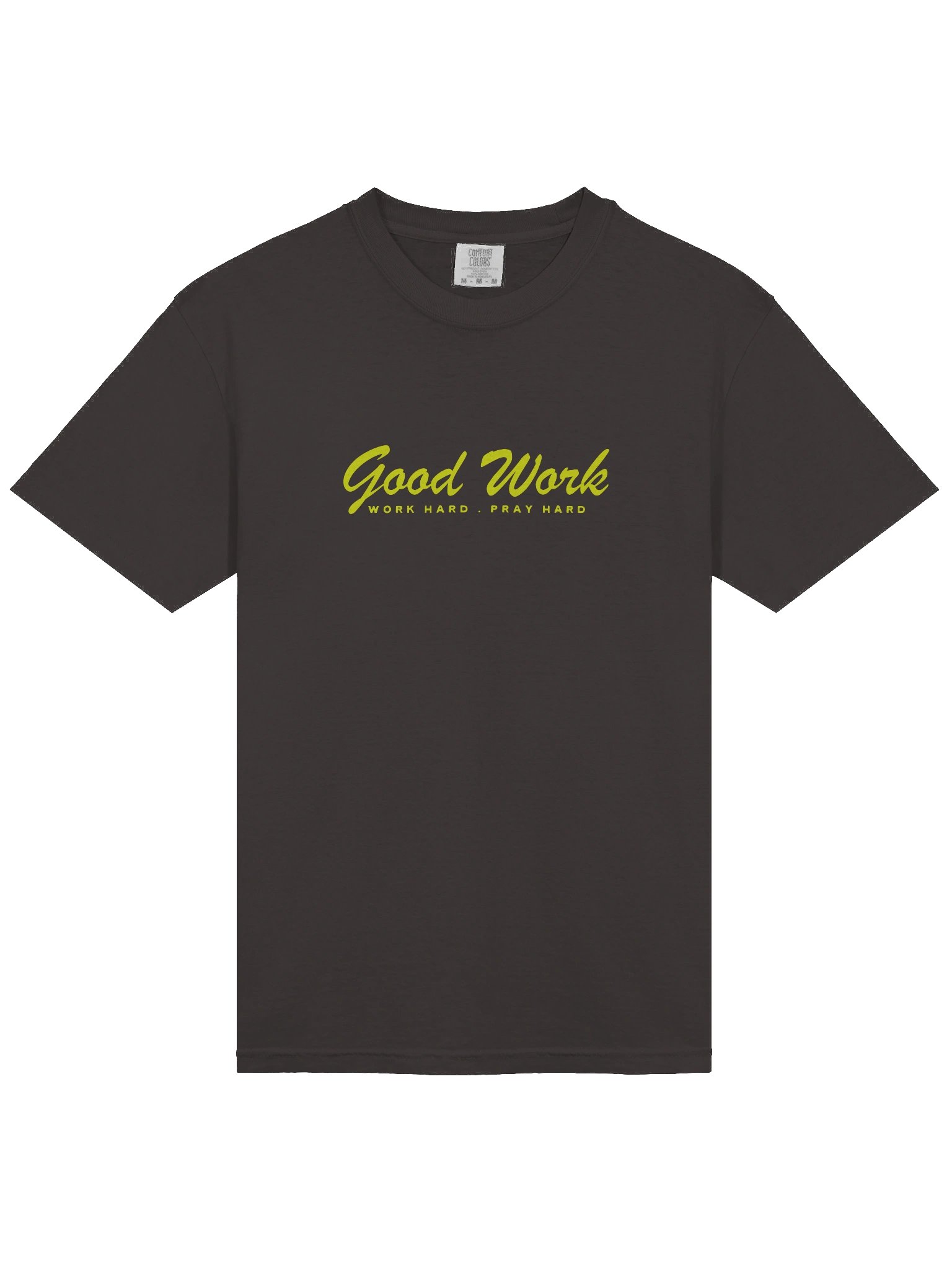 Work Hard Pray Hard (Yellow Text) product image (4)