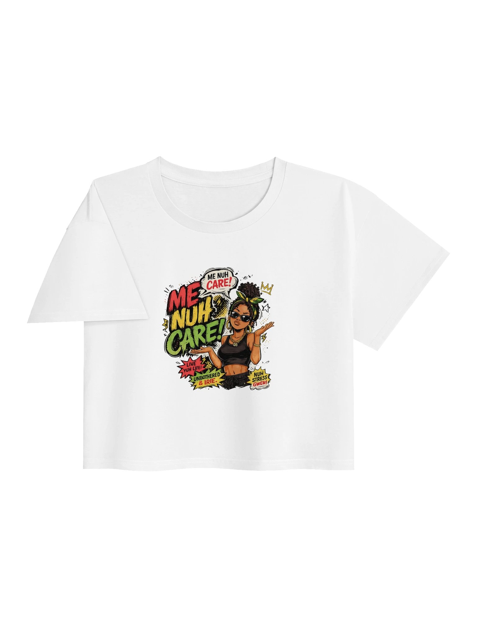 Me Nuh Care! Crop Top product image (9)