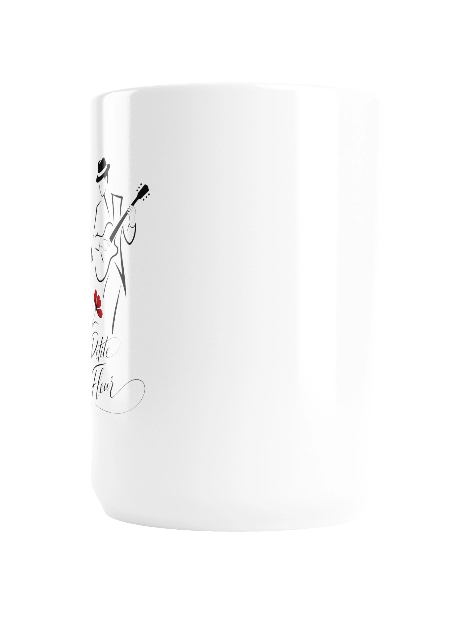 Petite Fleur – Elegant Jazz Line Art Mug | Elixir AJ product image (2)