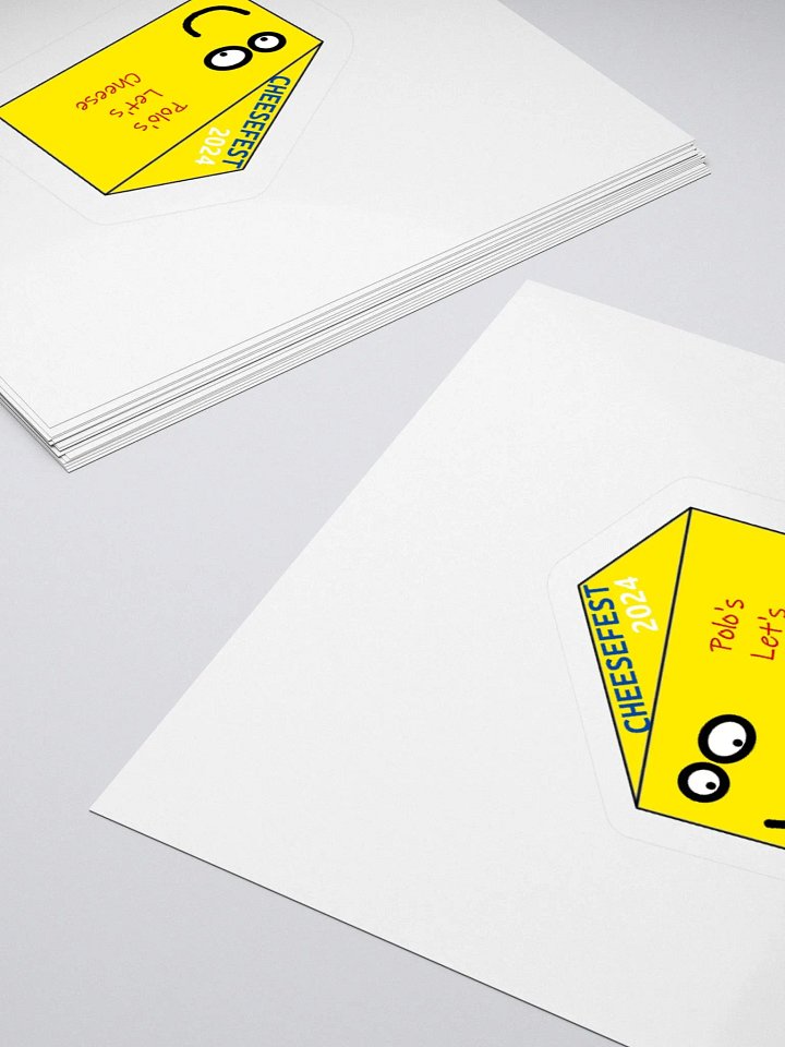 Polo's Cheese Fest Stickers! product image (6)
