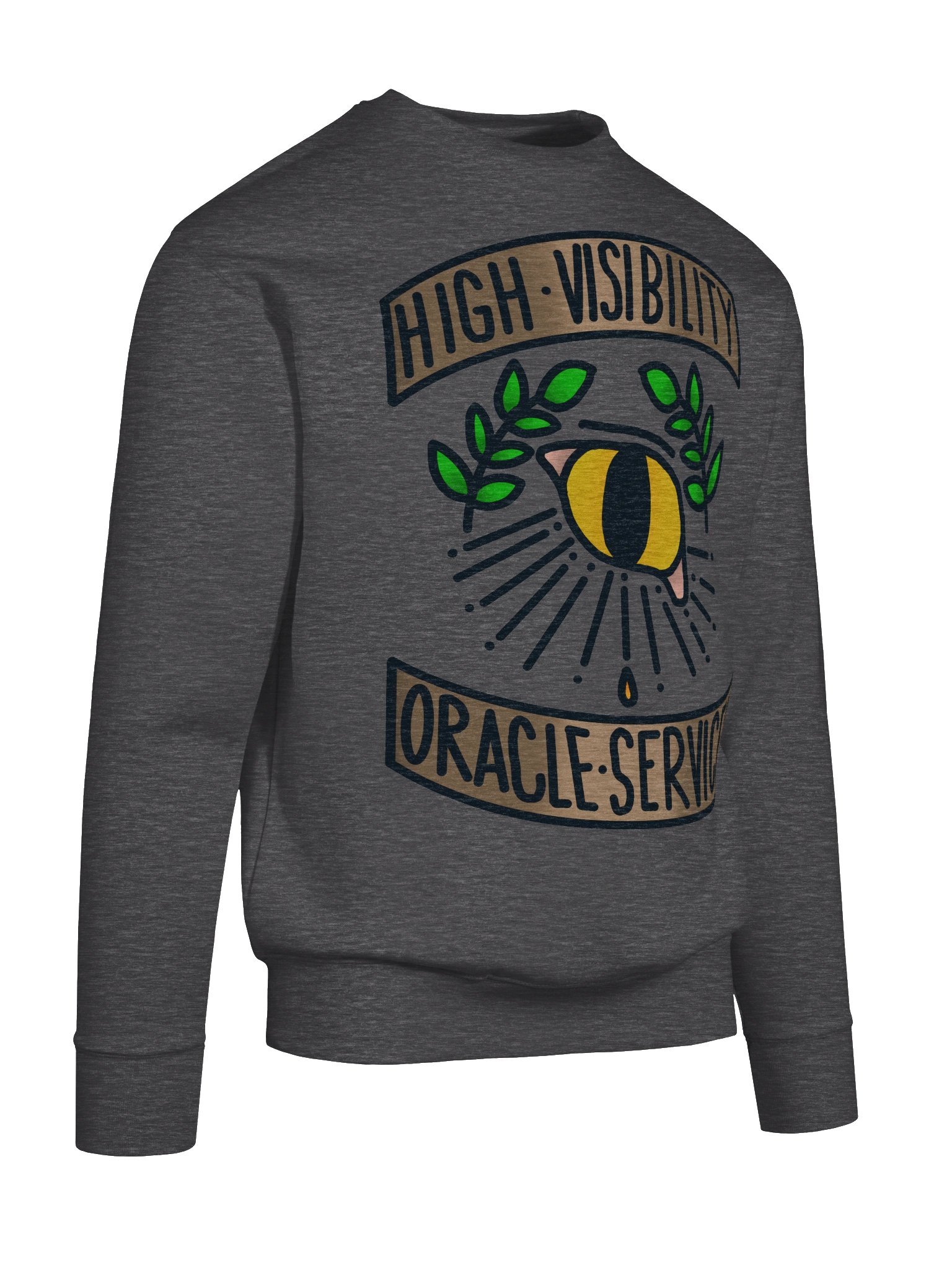 High Visibility Oracle Services Crewneck product image (10)