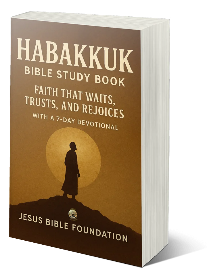 Habakkuk Bible Study Book: Faith That Waits, Trusts, and Rejoices With A 7 Days Devotional product image (1)
