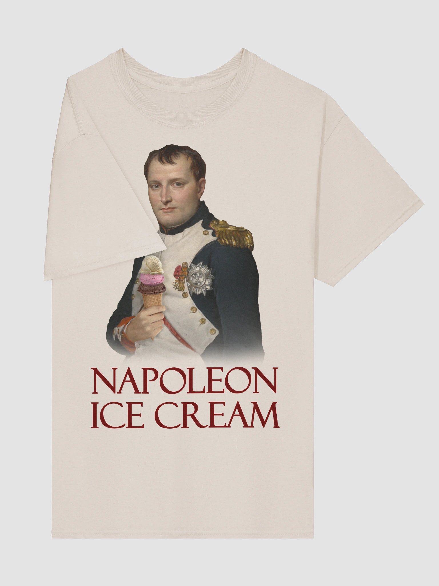 Napoleon Ice Cream T-shirt product image (29)