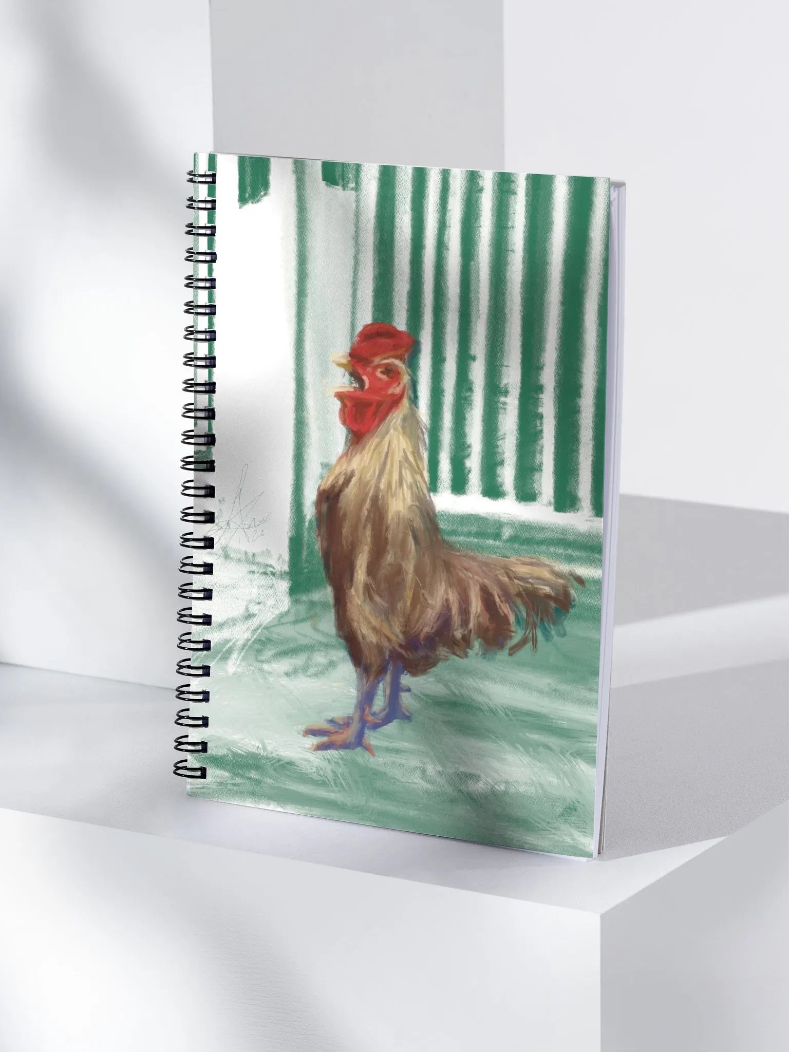 "Buen Dia!" grito el gallo.; notebook product image (4)