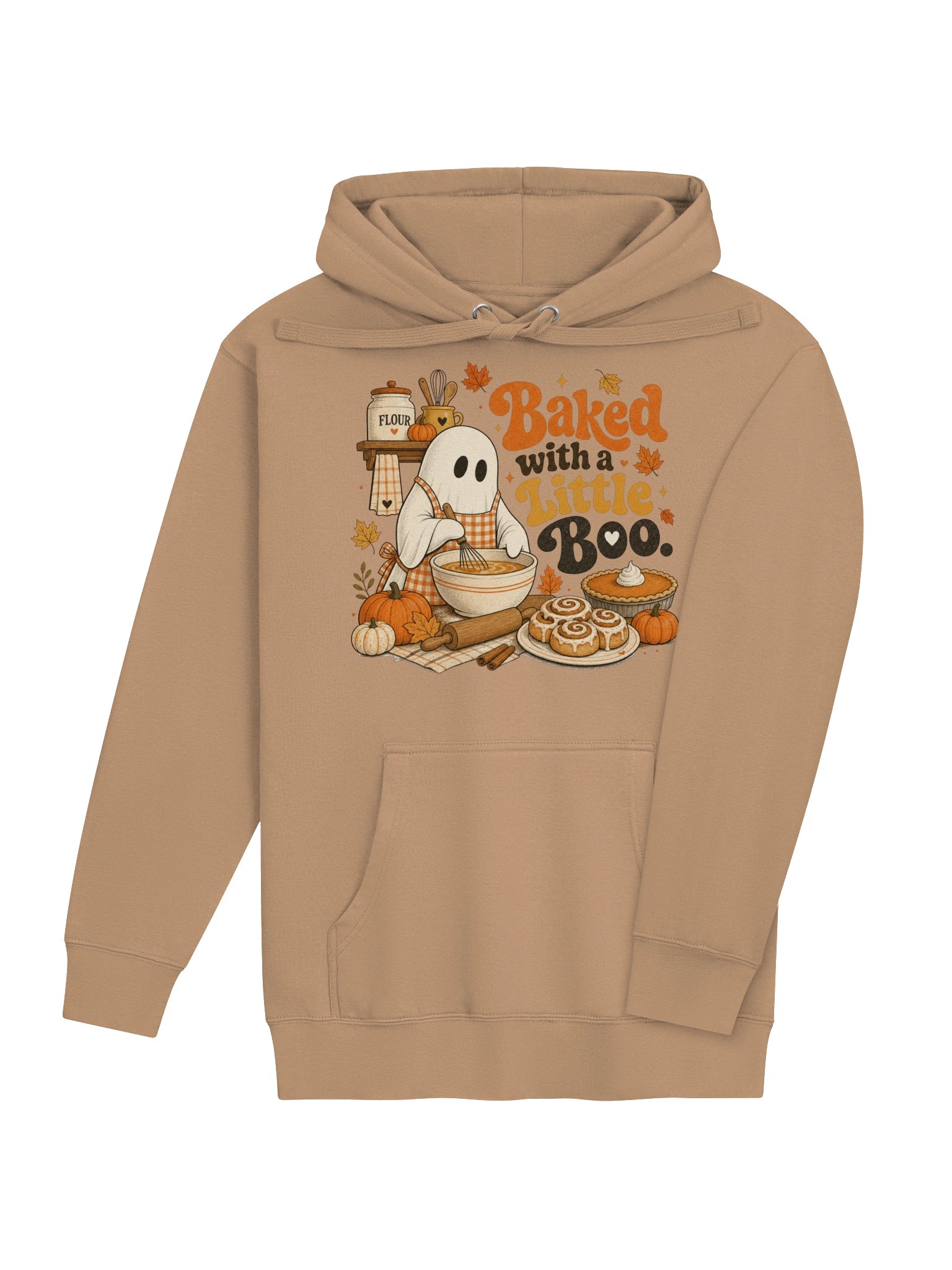 Baked with a Little Boo Halloween Hoodie product image (44)
