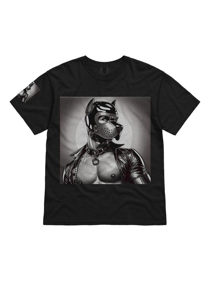 Puppy Love - CyberPup Wolfie Leather Bar Berlin Fetish Pride Graphic Design T-Shirt product image (1)