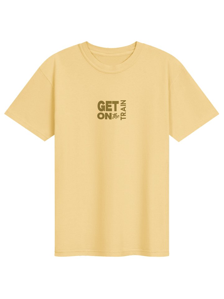 24hr Train Tee - Yellow product image (2)