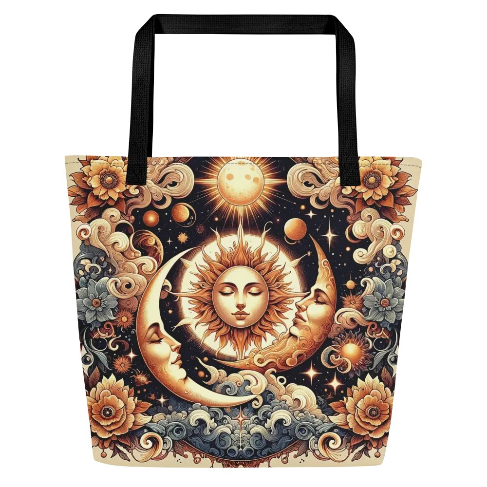 All-Over Print Large Tote Bag w/ Pocket product image (1)