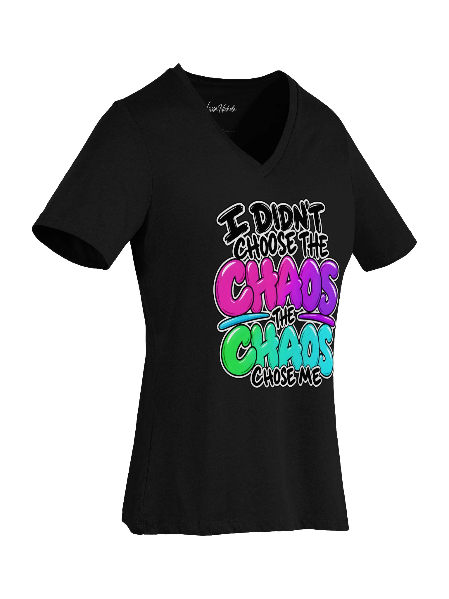I Didn’t Choose the Chaos V-Neck Tee product image (11)