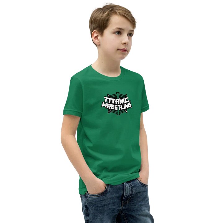 Kids Titanic Logo Tee - GREEN product image (2)