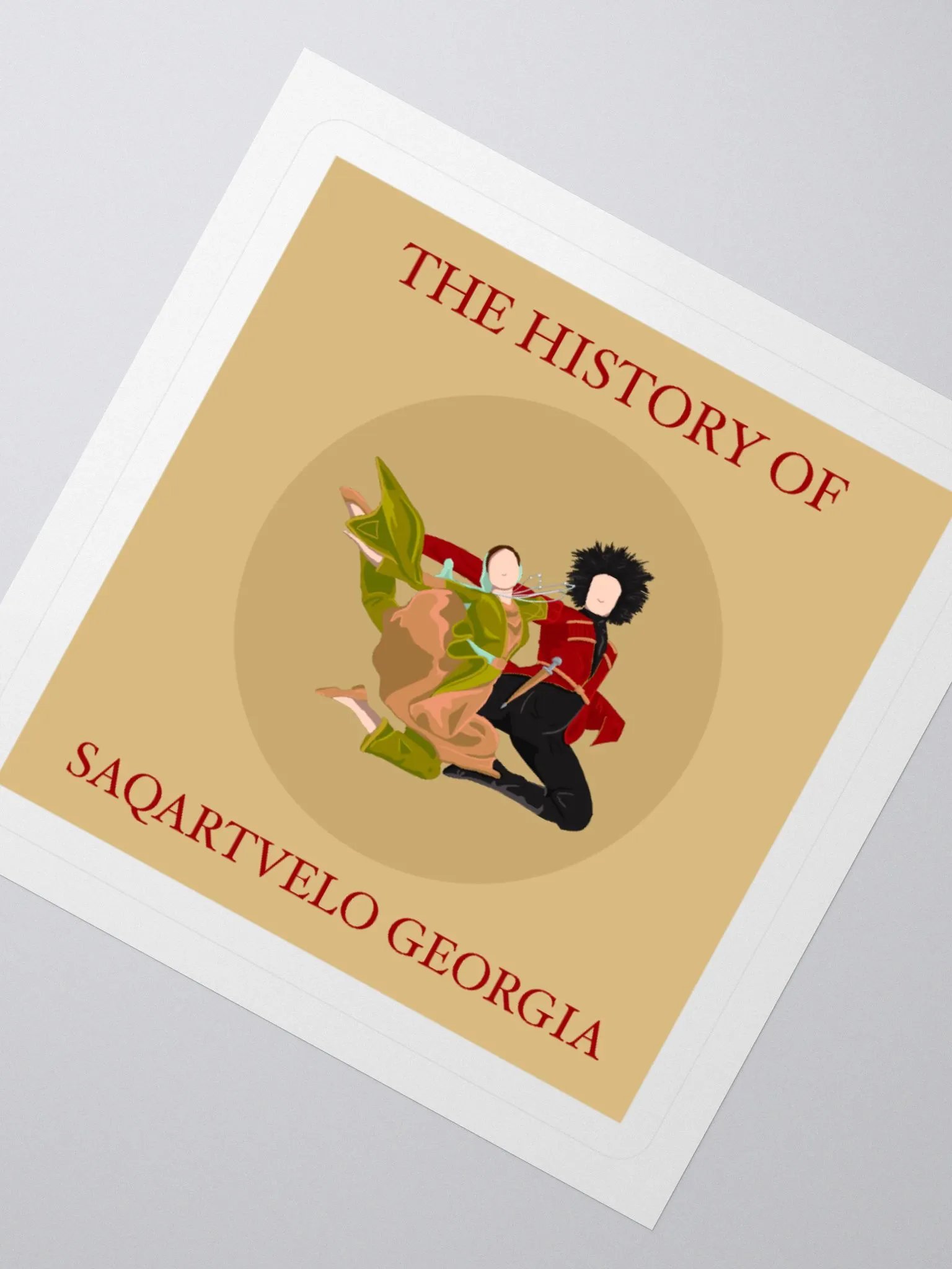 Georgia Logo Stickers product image (2)