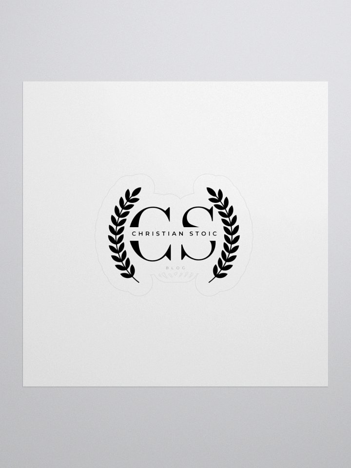 Christian Stoic Sticker product image (1)