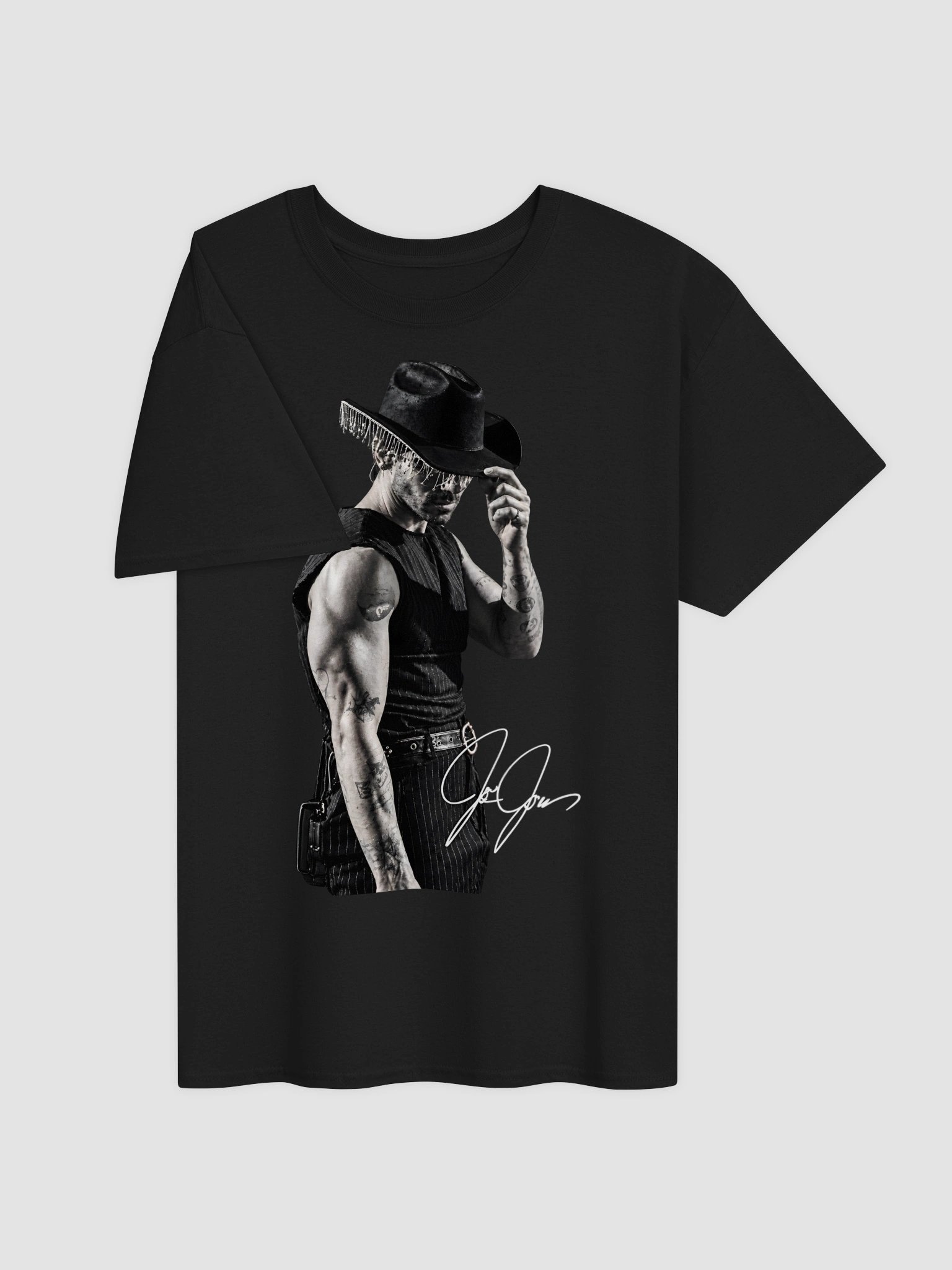 Joe Jonas Cowboy Hat Shirt | Jonas Brothers Concert Tour Merch Tee product image (2)