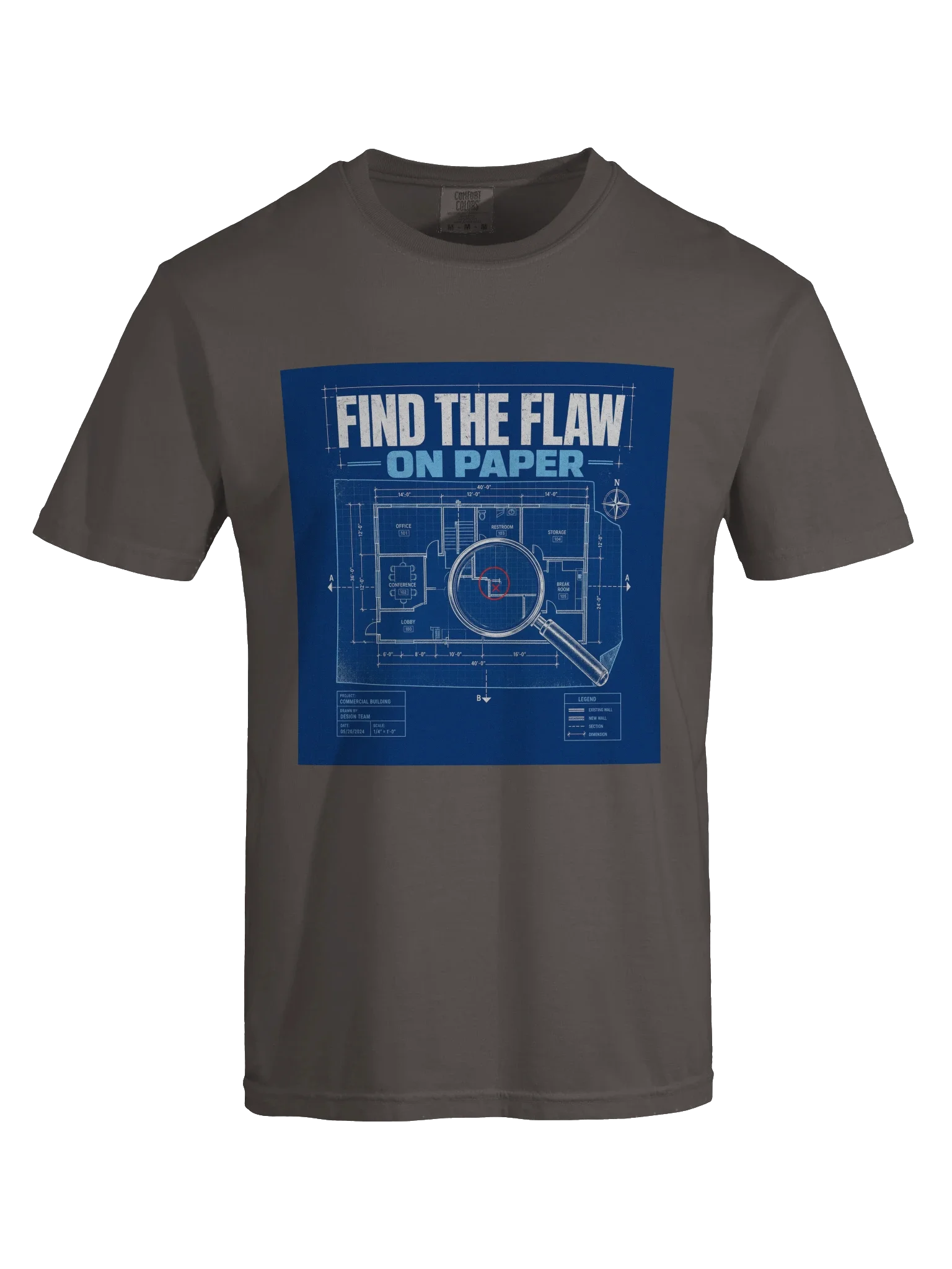 Find The Flaw On Paper Tee — view 21